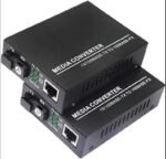 Fast Ethernet To Fiber Media Converter, Single-Mode 10/100Base-TX to 100Base-FX, RJ45 To SC, Fiber Transceiver Up to 20KM