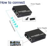 Fast Ethernet To Fiber Media Converter, Single-Mode 10/100Base-TX to 100Base-FX, RJ45 To SC, Fiber Transceiver Up to 20KM - Image 3